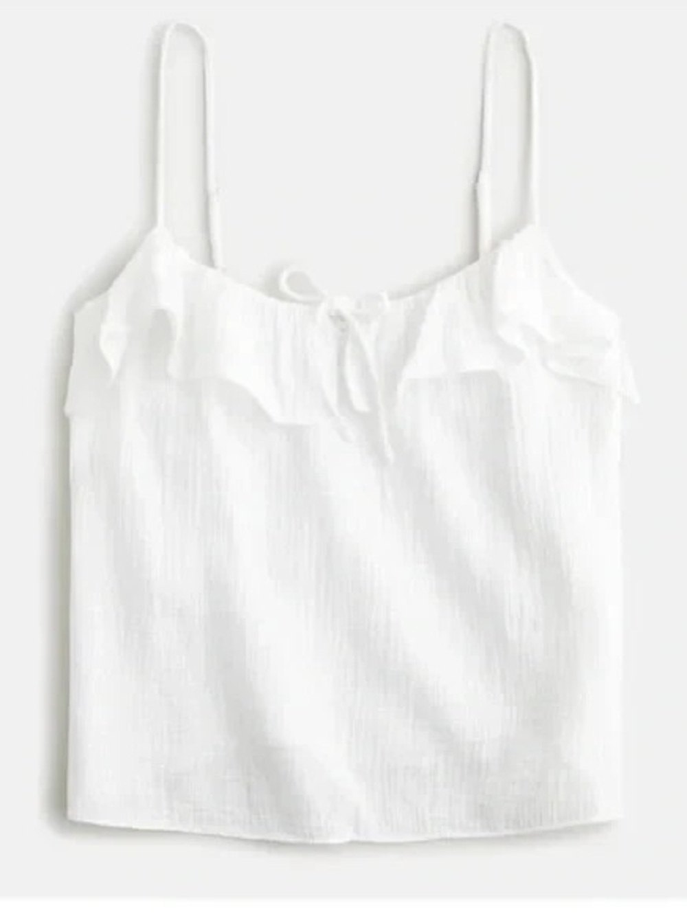 J.Crew Ruffle Soft Gauze Camisole